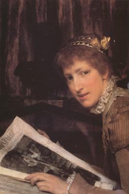 Alma-Tadema, Sir Lawrence Interrupted (mk23) France oil painting art
